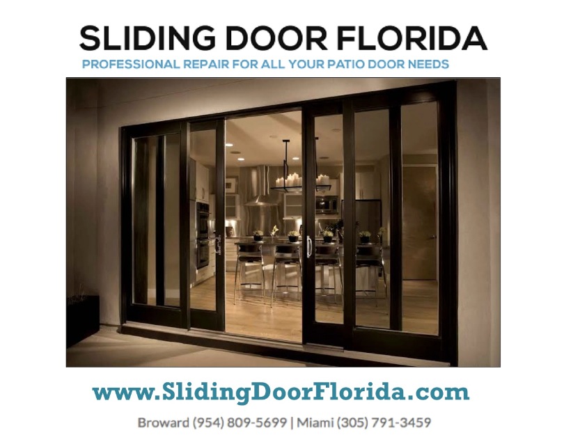 North miami beach, fl:. broken sliding door repair, tracks rollers repair service